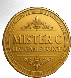 Золотая монета Mister C